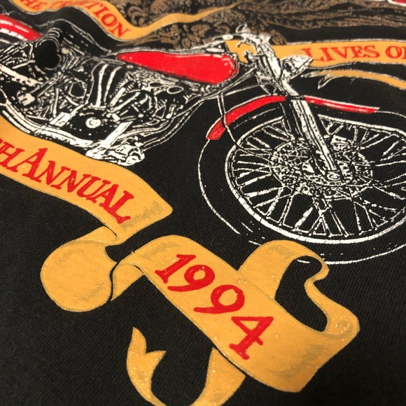 SOLD Vintage 1994 Harley t-shirt - Picture 8 of 8
